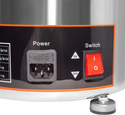 Miniatura 5 de ALDKitchen Máquina de fuente de chocolate de 4 niveles, capacidad de 6.6 lbs, acero inoxidable, termostato digital de 30 a 230.0 °F, 300 W, 110 V