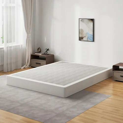 Miniatura 16 de Snaye - Base de somier de 7 pulgadas para cama individual, base de colchón de metal para somier de 1500 libras, montaje sin herramientas, sin ruidos