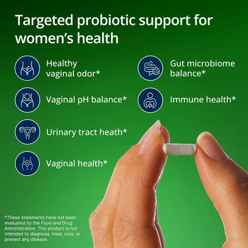 Miniatura 3 de Metagenics UltraFlora Probiótico para mujer – Suplemento estable para la salud vaginal, equilibrio de levadura y comodidad urinaria