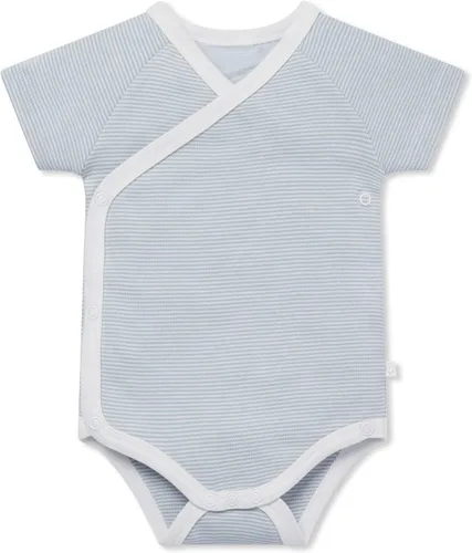 MORI Body tipo kimono unisex de manga corta para bebé, transpirable, cómodo, con botones sin níquel, para niños y niñas