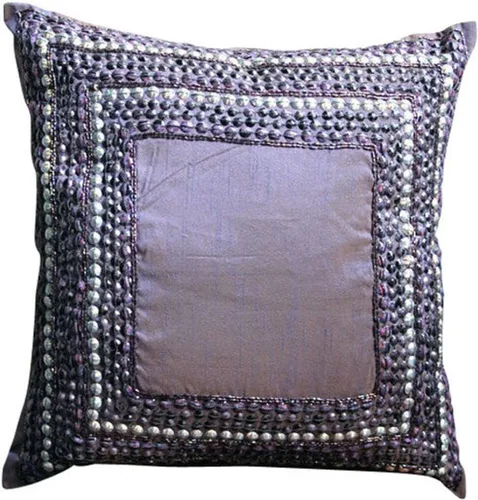 Miniatura 8 de The HomeCentric Funda de almohada con cremallera, funda de almohada azul aguamarina, funda de almohada moderna con bordes, fundas de almohada de 12