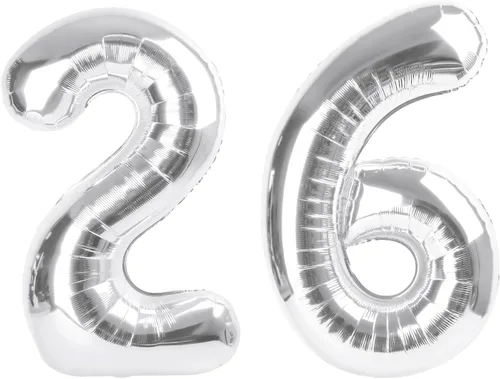Miniatura 336 de Globos de números de 5 globos de 40 pulgadas, decoraciones de cumpleaños azules para niños y niñas, globos de números azul marino grandes