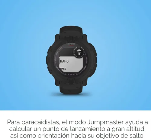 Miniatura 6 de Garmin Instinct 2 Solar, Edición Táctica, reloj resistente para exteriores con GPS, con capacidad de carga solar, construido para todos