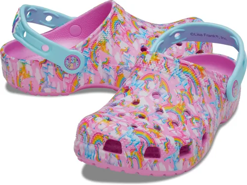 Miniatura 6 de Crocs Zuecos clásicos unisex para adultos Lisa Frank
