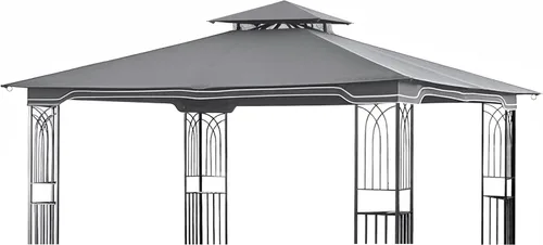Miniatura 11 de SCOCANOPY Toldo de Repuesto para Cenador para Cenador de Patio Regency II de 10 x 12 pies, Modelo L-GZ798PST,A101004104,A101004105,(Verde Bosque)