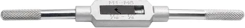 Miniatura 7 de Piutouyar M1-6 Llave de grifo ajustable con mango 1/16"-1/4" Llave de escariador de mango de grifo profesional