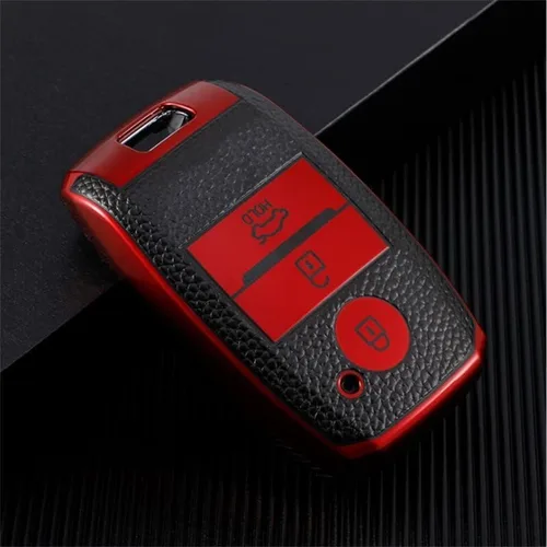 GAGALU Leather TPU Key Case Cover, for Kia KX3/KX5/K3S/RIO/Ceed/Cerato/Optima/K5/Sportage/Sorento
