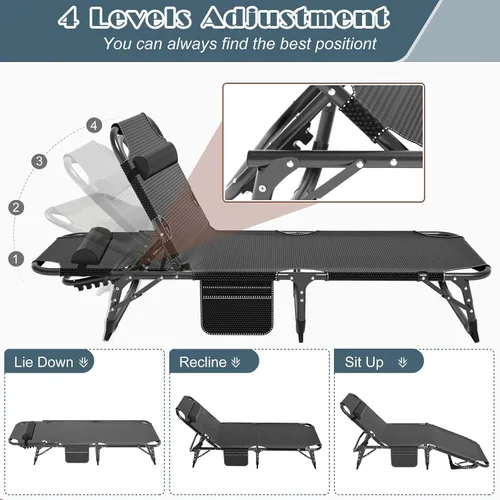 Miniatura 5 de Slsy Cama plegable con colchón, camas plegables para invitados, cuna escondida para adultos, cama plegable portátil con posiciones ajustables