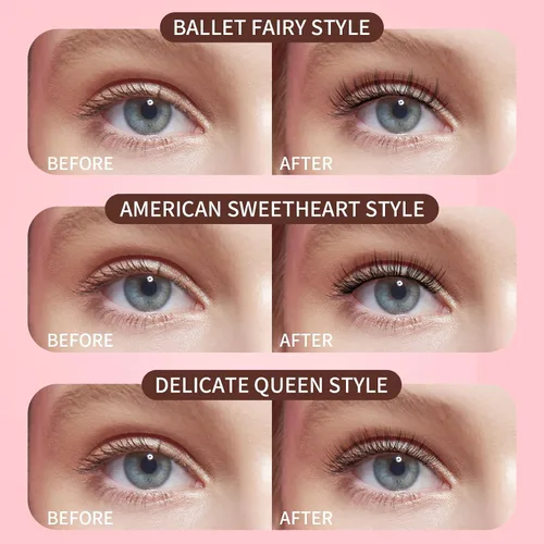 Miniatura 6 de Pestañas magnéticas, pestañas magnéticas dobles reutilizables sin delineador de ojos, pestañas magnéticas de aspecto natural con aplicador, pestañas