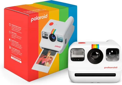 Polaroid Go Generation 2 - Mini cámara de película instantánea, color blanco (9097), solo compatible con Go Film
