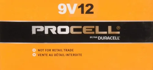 Miniatura 2 de Duracell Procell - Baterías de 9 voltios, paquete de 12 (el embalaje puede variar) - Paquete de 2
