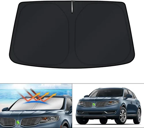 Miniatura 155 de KUST - Parasol plegable para parabrisas para Ford Ranger, accesorios 2019-2025 2026, parasol personalizado para ventana, protector solar plegable
