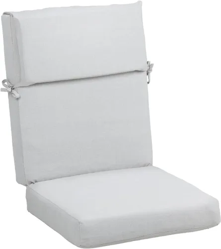 Miniatura 10 de BPS Cojín para silla mecedora de 20 x 20 pulgadas, resistente a la decoloración y al agua, cojines para sillas de patio con funda extraíble