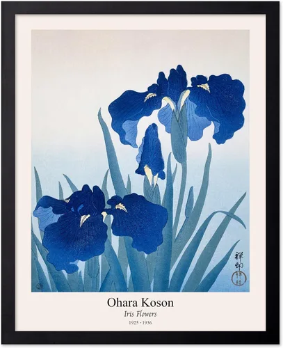 Miniatura 63 de Poster Master Vintage Ohara Koson Poster - Retro Blooming Lotus Flowers Print - Japanese Art - Flower Illustration - Aesthetic Design - Floral