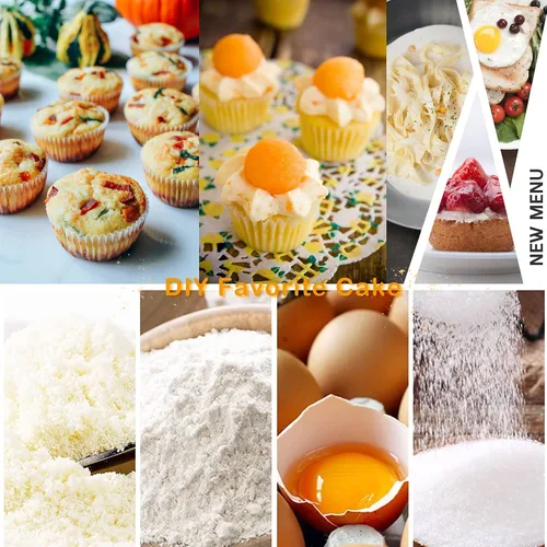 Miniatura 6 de Juego de moldes de silicona para muffins, 2 piezas de 2.8 pulgadas, 12 tazas, molde para mordedura de huevo, antiadherente, fácil liberación