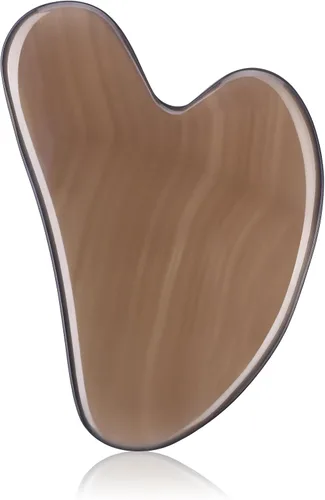 Miniatura 19 de rosenice Gua Sha - Herramientas faciales de guasha negra, piedra de jade Gua Sha para el cuidado de la piel facial, tensiones corporales faciales