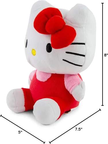 Miniatura 9 de Silver Buffalo Sanrio Hello Kitty en Pose de Sentarse Banco de Monedas de Peluche Suave