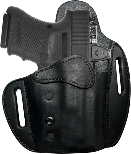 Miniatura 18 de Urban Carry LockLeather OWB RMR/RDS - Funda segura y cómoda de cuero/polímero híbrido para una ocultación óptima Diestro Compatible con una