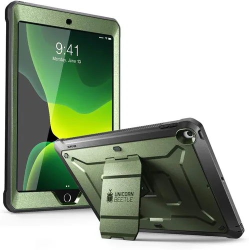 Miniatura 12 de SUPCASE Funda para iPad de 9ª Generación con Protector de Pantalla (Unicorn Beetle Pro), [Soporte Integrado] Funda Protectora Resistente de Servicio