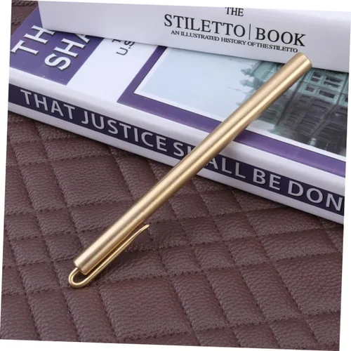 Miniatura 5 de STOBOK Come Pen Signature Plumas Sign Pen Gel Pen Suministros de Oficina Bolígrafos Vintage