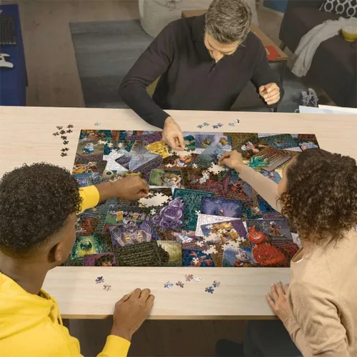 Miniatura 3 de Ravensburger - Disney Villainous - Rompecabezas de 2000 piezas - Todos los villanos en un solo lugar - Villanos de Disney bellamente ilustrados