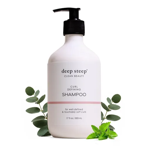 Miniatura 9 de Deep Steep High Shine - Champú de aceite de coco, 17 onzas, champú hidratante con aloe vera, aceite de argán, proteína de arroz y glicerina, sin