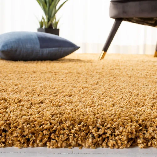 Miniatura 5 de SAFAVIEH - Alfombra de acento de la colección Hudson Shag, diseño sólido moderno, no desprende pelusa y de fácil cuidado, 2 pulgadas de grosor