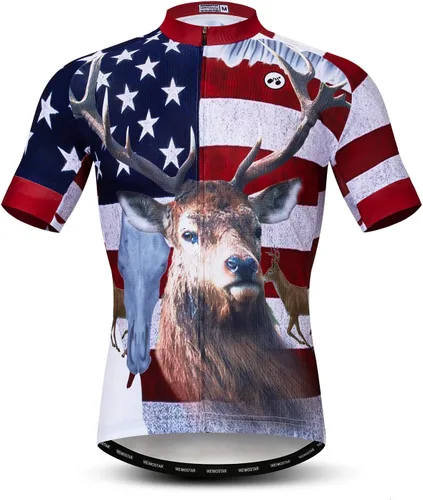 Camiseta de ciclismo para hombre, camiseta de ciclismo para carreras de carretera, MTB, BMX, Dirt Road, secado rápido, cómoda, absorbe la humedad