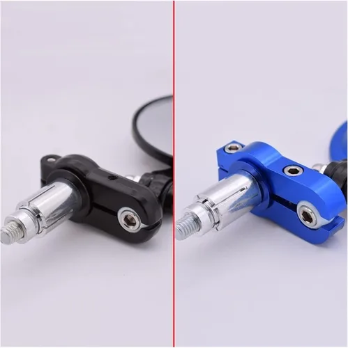 Miniatura 8 de Accesorios Espejos de motocicleta Espejo lateral redondo plegable de 3 pulgadas para Yamaha YZF R15 XT660 TMAX 500 TMAX 530 XP500 XP530