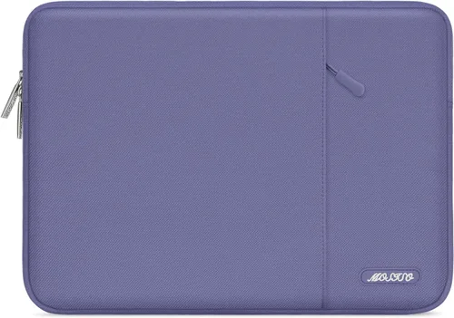 Miniatura 50 de MOSISO Funda vertical de poliéster con bolsillo para laptop de 15, 15.6 y 16 pulgadas, para computadora MacBook Pro 16 M4, M3, M2 y M1, HP, Acer