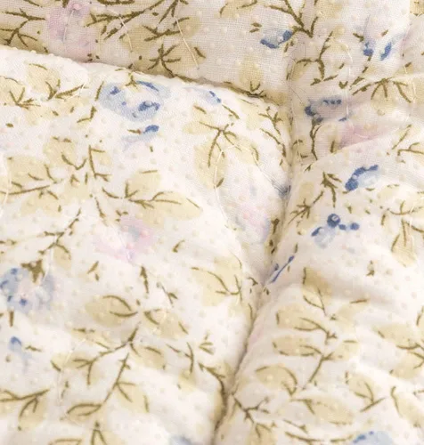 Miniatura 7 de vctops Funda de sofá bohemia de algodón acolchada de algodón con estampado floral, funda para sofá seccional, antideslizante, suave, protector