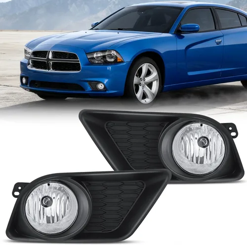 Miniatura 9 de Nilight Conjunto de luces antiniebla compatible con 2005 2006 2007 2008 2009 2010 Dodge Grand Caravan Challenger Charger Caliber Nitro Avenger