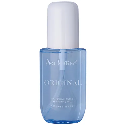 Pure Instinct ORIGINAL - Feromonas para el cabello y el cuerpo - Ráfaga de fragancia fresca en aerosol para mujeres - Perfume de uso diario