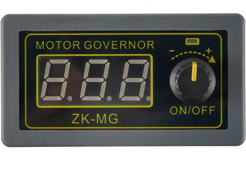 Miniatura 2 de BOJACK Regulador de velocidad del motor Regulador de velocidad ajustable con interruptor giratorio variable continuo generador de señal PWM módulo