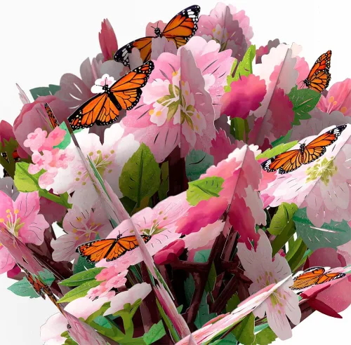Miniatura 2 de Lovepop Ramo de flores de Susan de ojos negros – Ramo de flores de papel amarillo 3D para ella, amiga, mamá, compañera de trabajo
