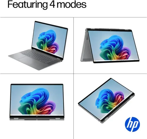 Miniatura 7 de HP Nueva Envy x360 2 - Laptop delgada 2 en 1, OmniBook X Flip 16 pulgadas FHD+ pantalla táctil, Copilot+ PC, AMD Ryzen AI 7 350 (8 núcleos), 24 GB