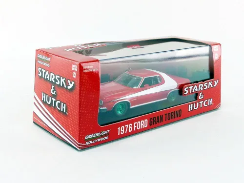Miniatura 8 de Greenlight 86442 1976 Ford Gran Torino Starsky and Hutch Escala 1:43 Diecast
