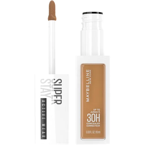 Maybelline Super Stay - Maquillaje corrector líquido, corrector de cobertura completa, hasta 30 horas de duración, resistente a la transferencia, SS