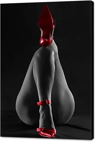 Miniatura 7 de Arte de pared moderno en blanco y negro sexy dama pintura mujer genial arte corporal sexy chica desnuda bebida vino tinto sentado en el inodoro