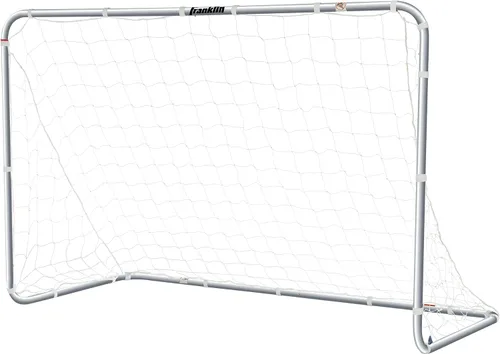 Miniatura 11 de Metas de fútbol de competencia Franklin Sports - Metas de fútbol de acero portátiles para el patio trasero - Meta de fútbol para adultos y jóvenes