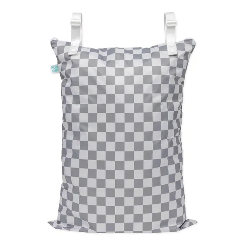 Bumkins Bolsa Húmeda Colgante Impermeable Grande para Bebé, Lavandería, Ropa Sucia, Viajes, Traje de Baño, Pañales de Tela, Piscina, Toallas,