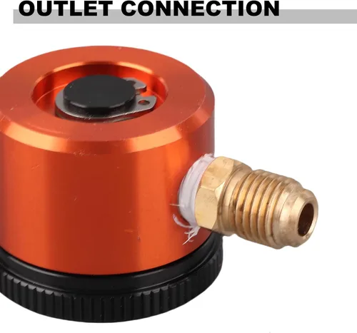 Miniatura 5 de Herramienta de purga de nitrógeno con dial rápido de 3 puntos, funcionamiento suave, constante, para regulador de nitrógeno HVAC, presión de 50 PSI