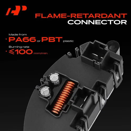 Miniatura 5 de A-Premium Resistencia del motor del ventilador HVAC compatible con vehículos Audi, Mercedes-Benz y Porsche - A4 Quattro, A5 Quattro, Allroad, Q5