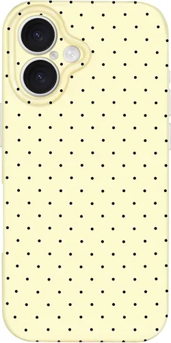 Miniatura 192 de Hython Funda para iPhone Air, diseño estético de lunares lindos, funda simple de 6.5 pulgadas, delgada, antiarañazos, parachoques de TPU suave, a