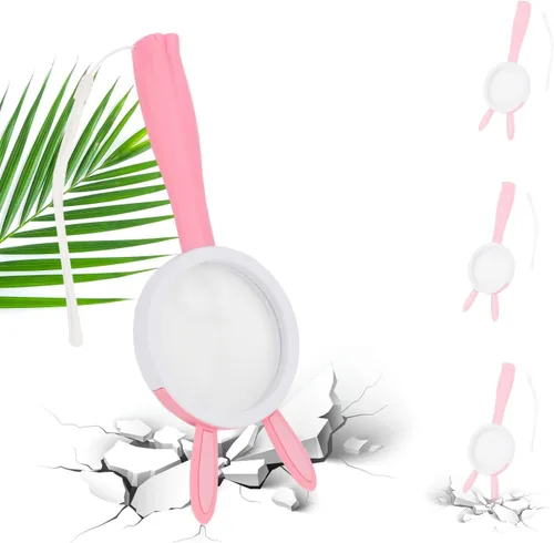 Miniatura 3 de Lupa de mano para niños para estudiantes y niños explorando la naturaleza, experimento científico, insectos, plantas, plantas, hojas, observación