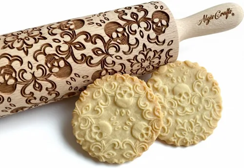 Miniatura 4 de Rodillo de grabado con láser para grabar galletas caseras de Halloween Algis Crafts