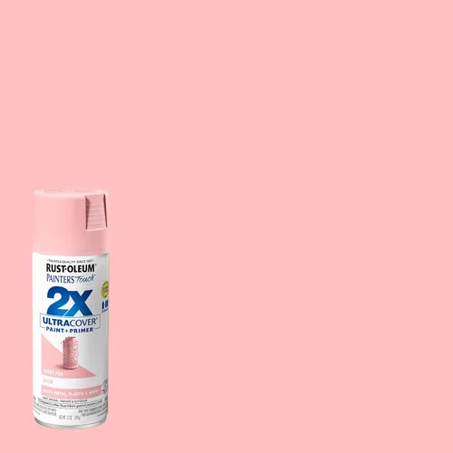 Miniatura 2 de Rust-Oleum Painter's Touch 2X Ultra Cover 249063 - Pintura en aerosol, 12 onzas, color guisante satinado, paquete de 6 unidades Guisante dulce