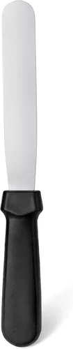 Miniatura 12 de New Star Foodservice Espátula de glaseado recta, hoja de 14 pulgadas, 19 pulgadas en total, espátula de acero inoxidable de grado de panadería