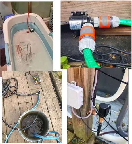 Miniatura 4 de JZK Bomba de agua sumergible sin escobillas DC 12V 800L/H 5M Micro pequeña bomba de agua para estanque/fuente/piscina/sistema de circulación de agua