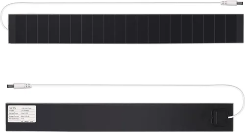 Miniatura 7 de Paneles solares pequeños - Panel solar de 5 V/5 W, cargador USB integrado de estabilización de voltaje para persianas motorizadas, ventanas, timbre